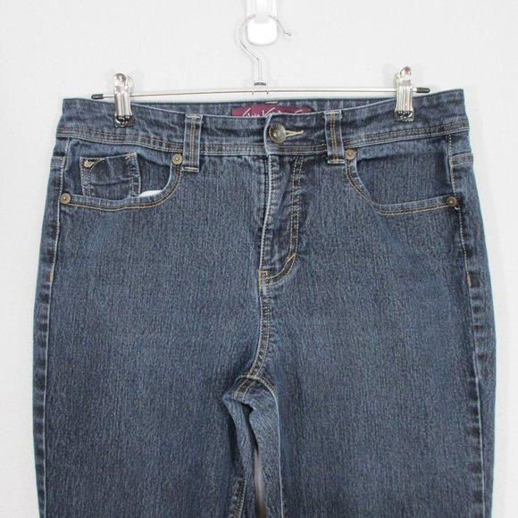 Gloria Vanderbilt Women's Isabelle Jeans Mid Rise Flare Size 10 - Picture 2 of 7